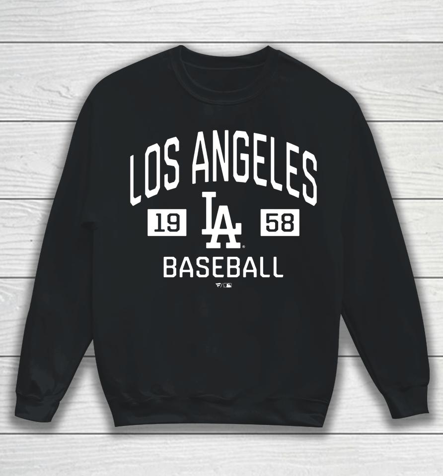 Men's Los Angeles Dodgers Colorblock Sweatshirt