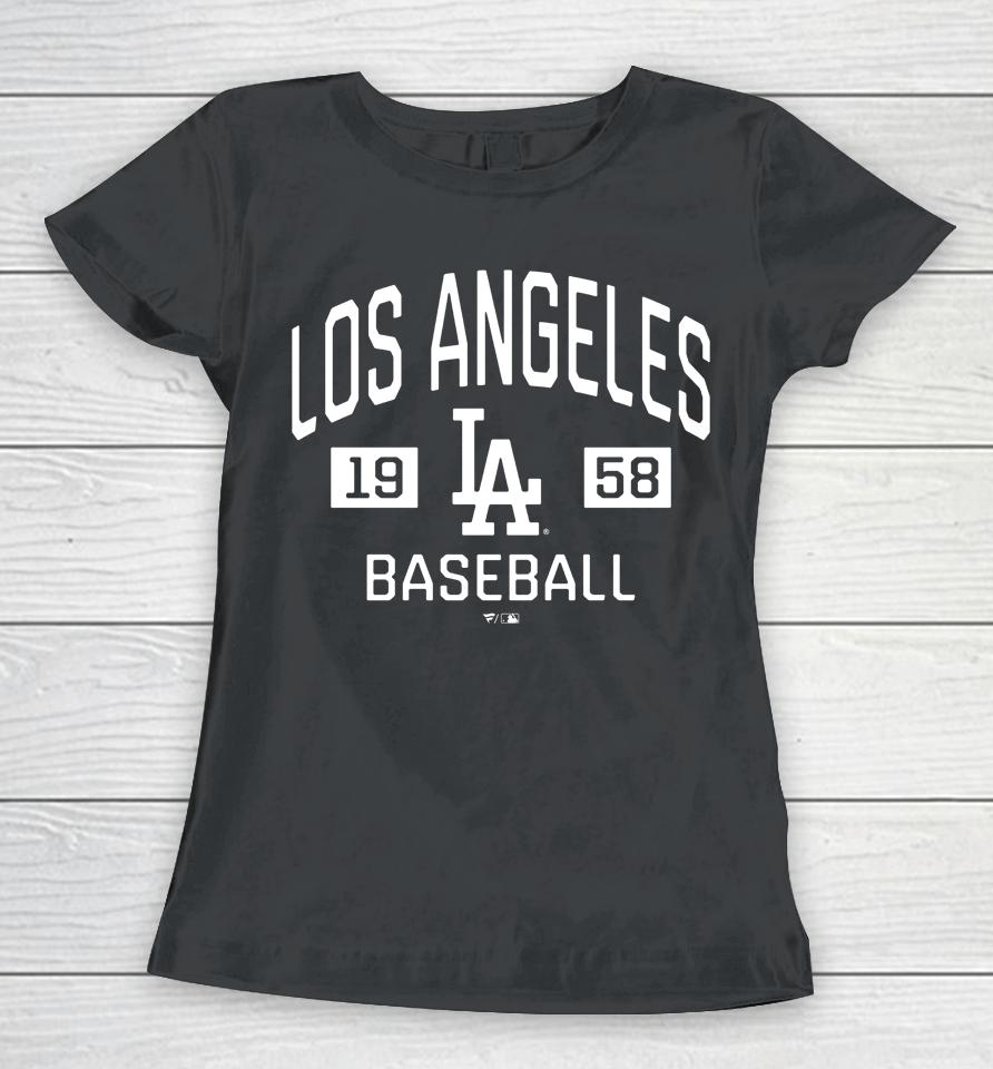Men's Los Angeles Dodgers Colorblock Women T-Shirt