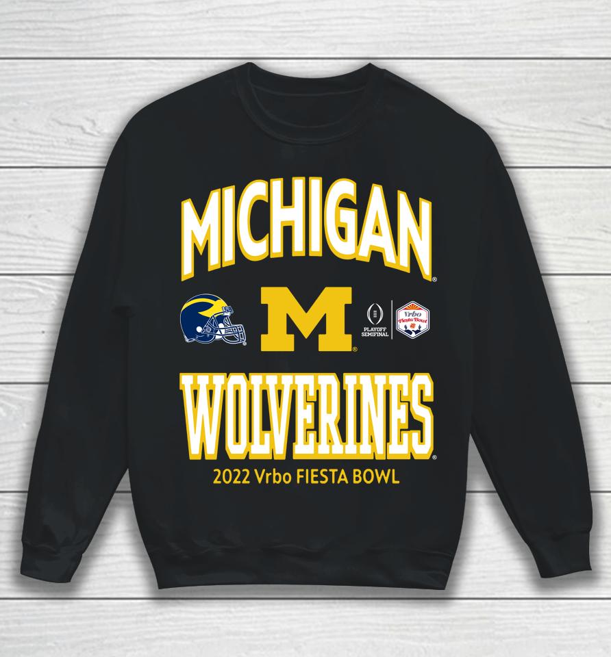Men's Michigan Wolverines 2022 College Football Playoff Fiesta Bowl Sweatshirt