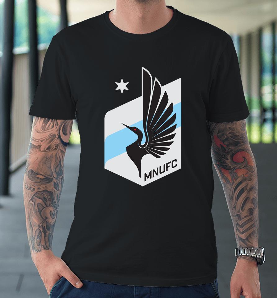 Men's Minnesota United Fc Fanatics Branded Light Blue Primary Logo Premium T-Shirt