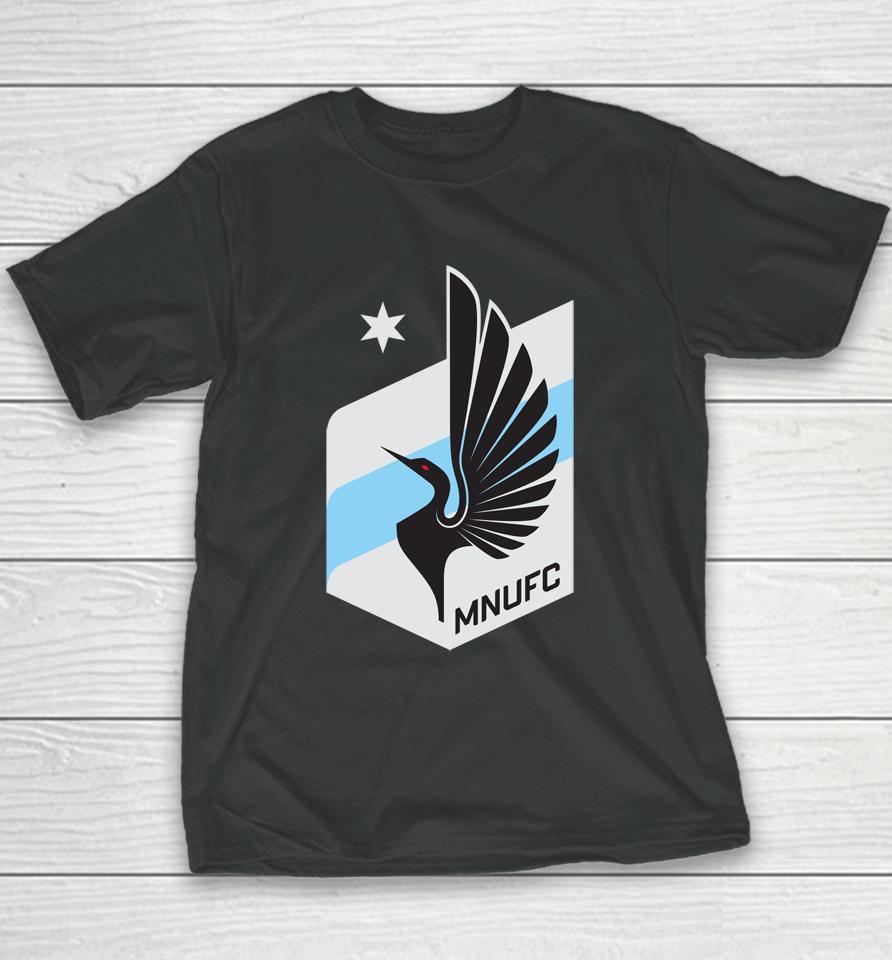 Men's Minnesota United Fc Fanatics Branded Light Blue Primary Logo Youth T-Shirt
