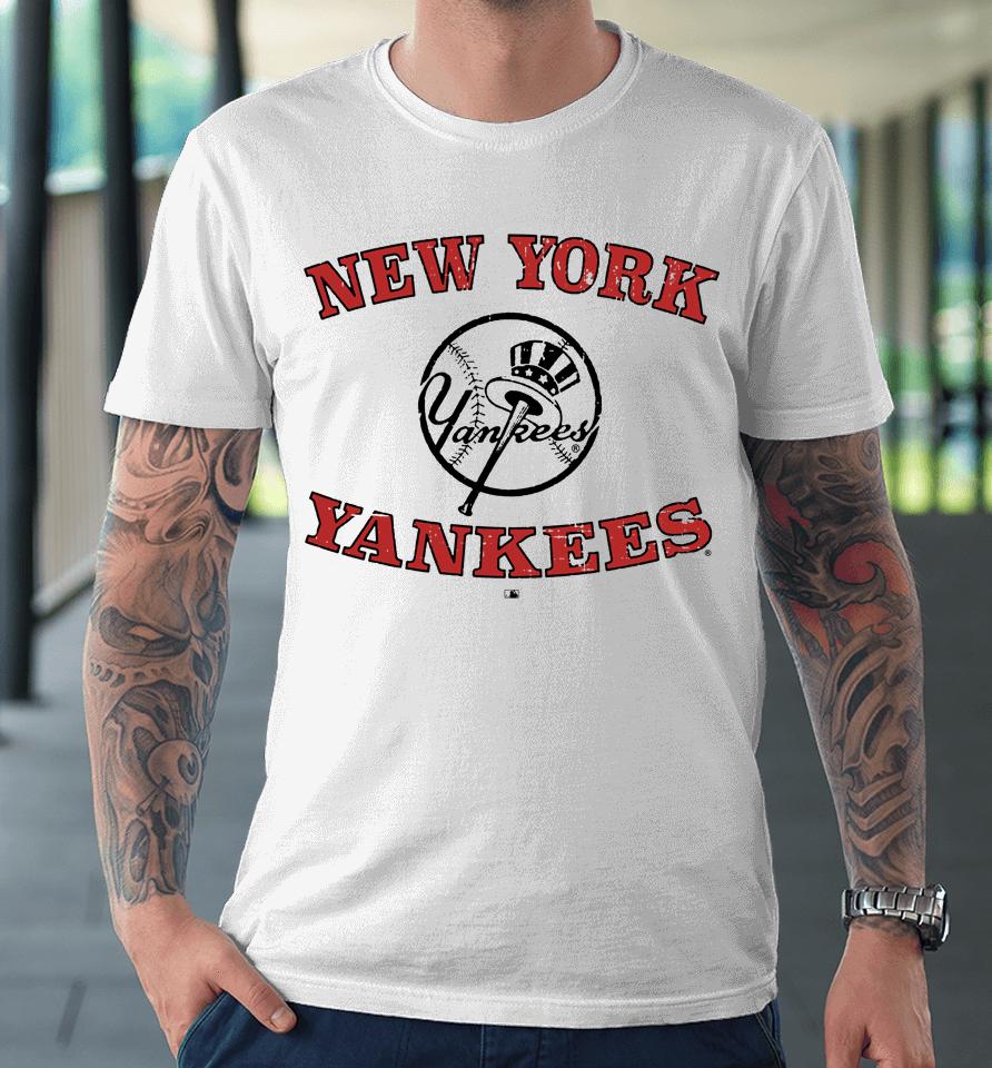 Men's Mlb 47 New York Yankees 2022 Counter Arc Fashion Premium T-Shirt