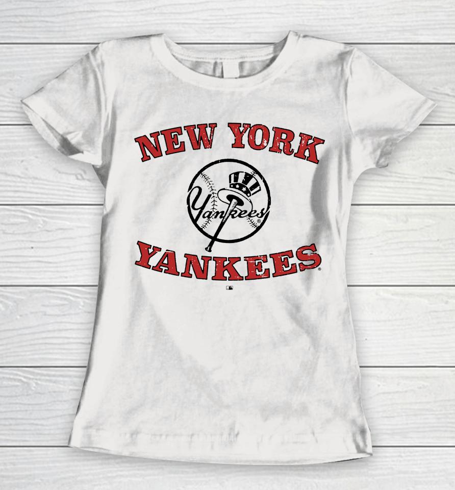 Men's Mlb 47 New York Yankees 2022 Counter Arc Fashion Women T-Shirt