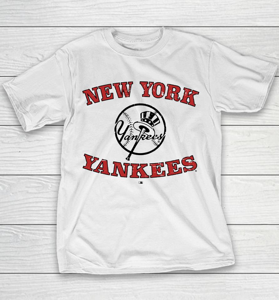 Men's Mlb 47 New York Yankees 2022 Counter Arc Fashion Youth T-Shirt