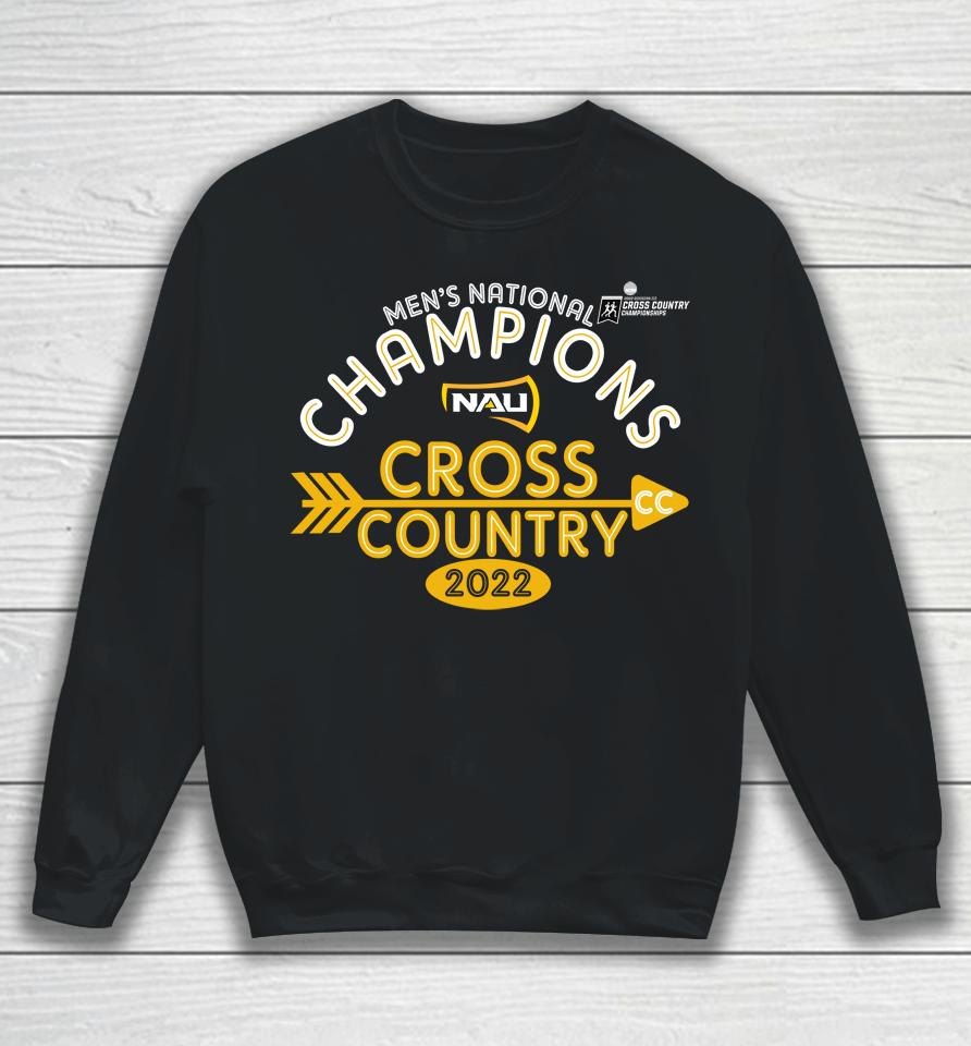 Men's National Champions Cross Country Northern Arizona Lumberjacks Sweatshirt
