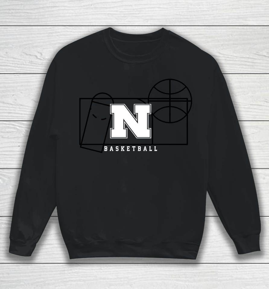 Men's Ncaa Nebraska Huskers Basketball Court Fresh Sweatshirt