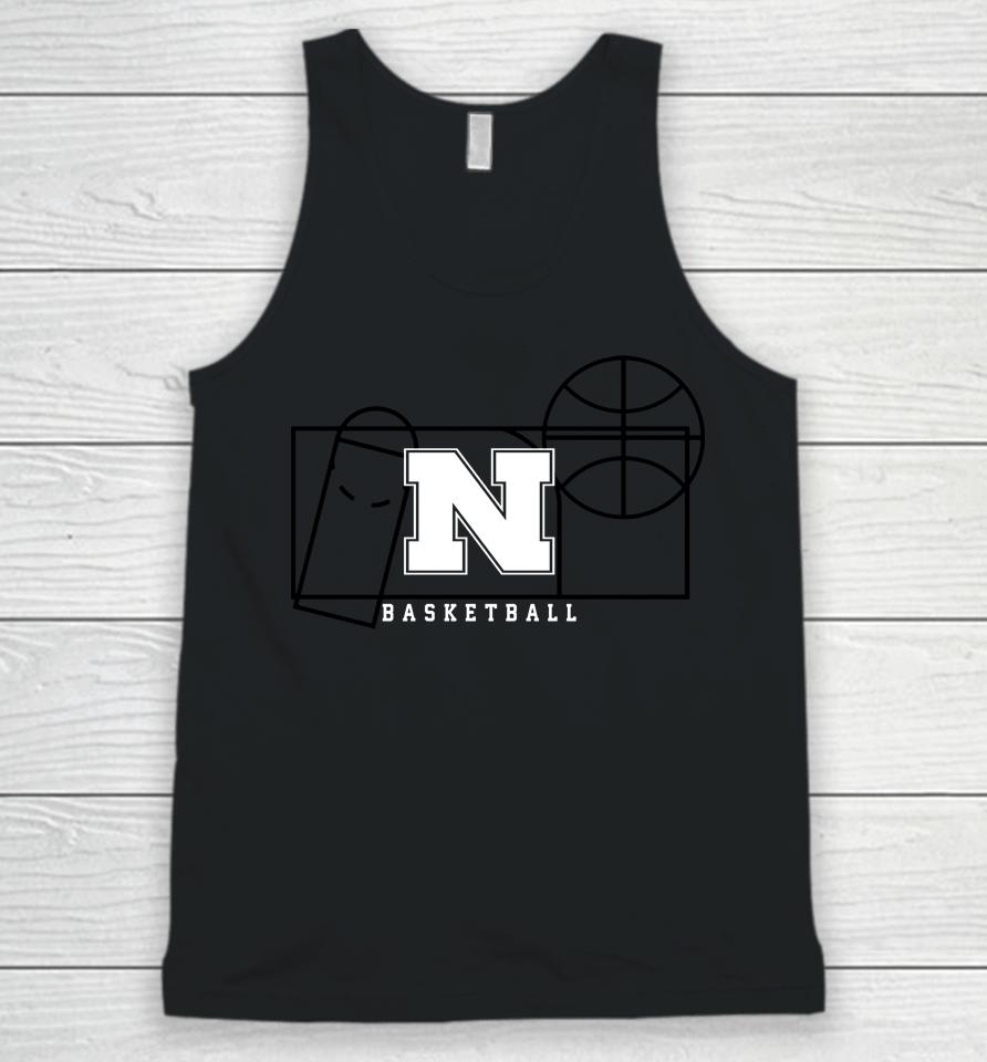 Men's Ncaa Nebraska Huskers Basketball Court Fresh Unisex Tank Top