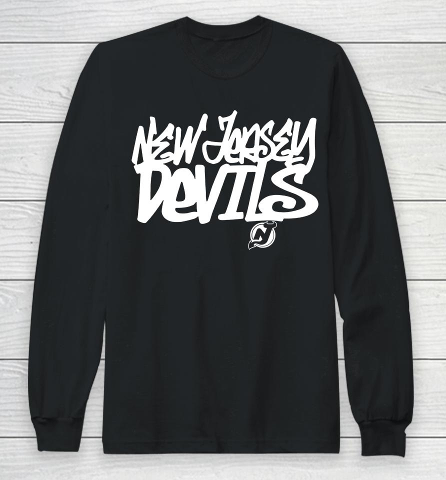 Men's New Jersey Devils Levelwear Long Sleeve T-Shirt