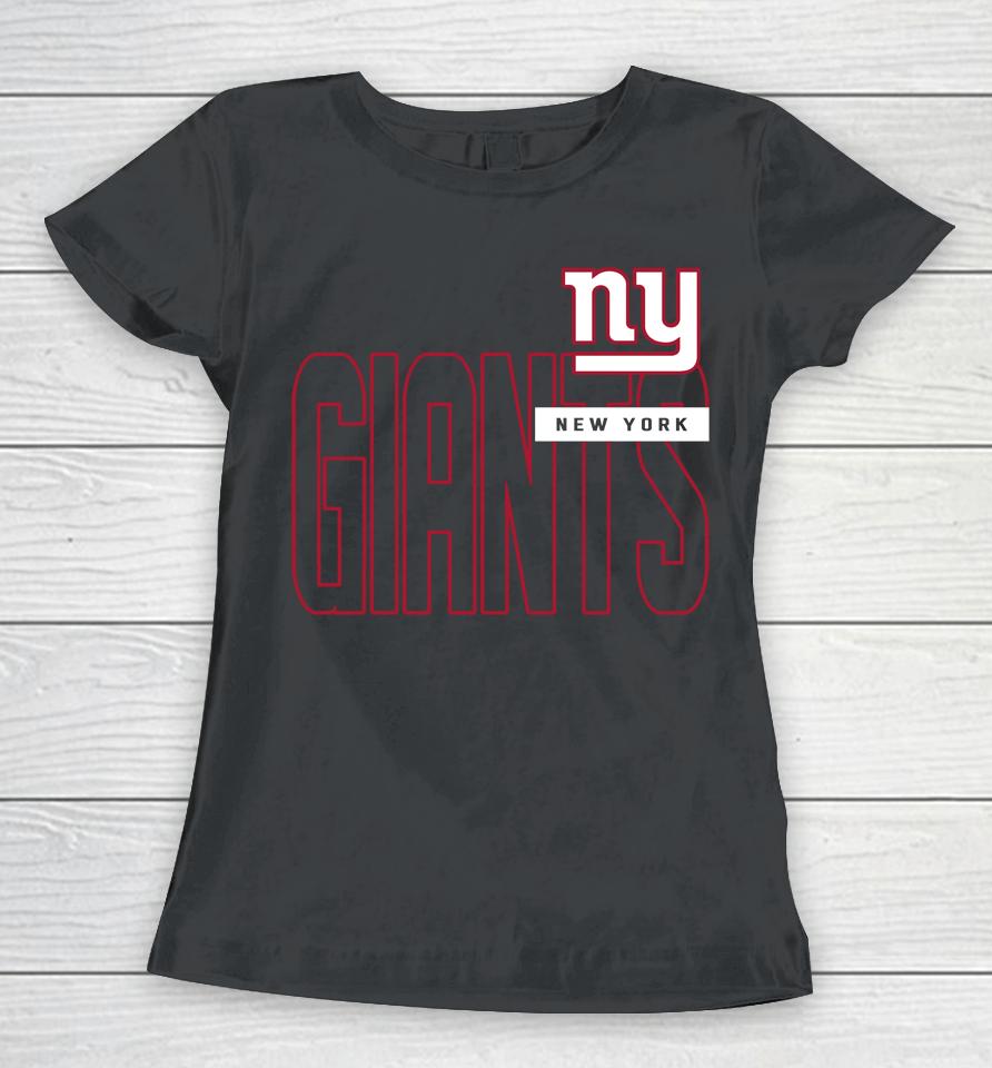 Men's New York Giants Royal Performance Team Women T-Shirt