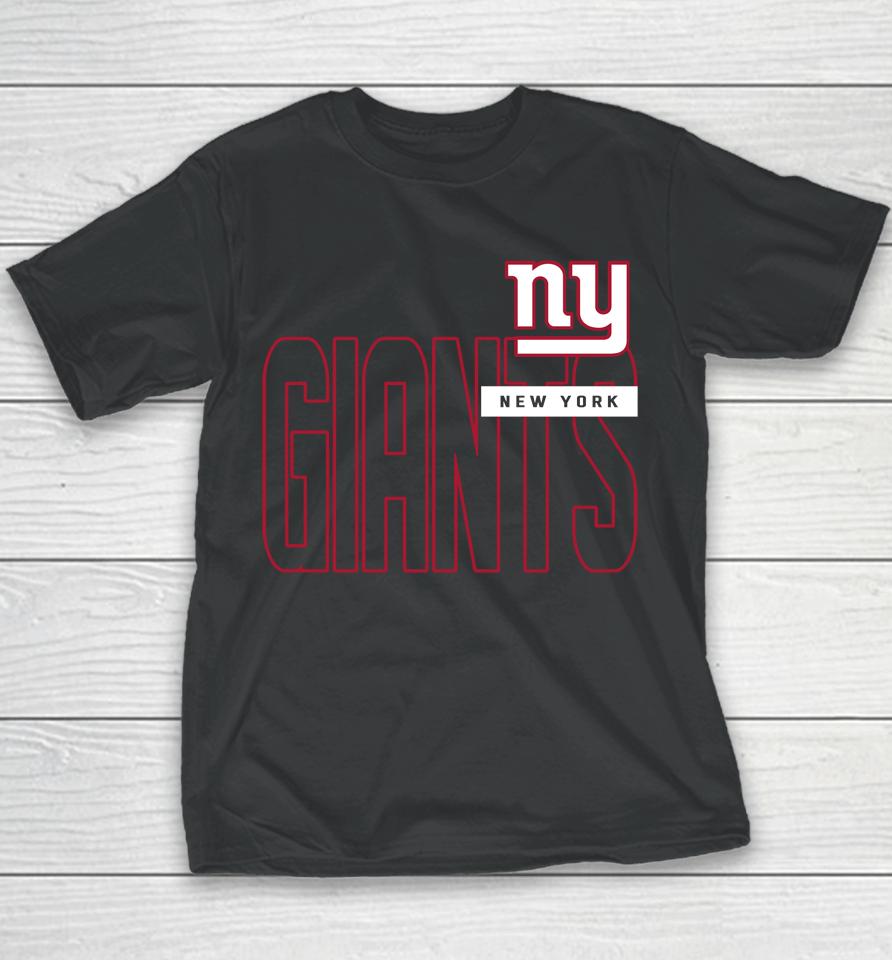 Men's New York Giants Royal Performance Team Youth T-Shirt