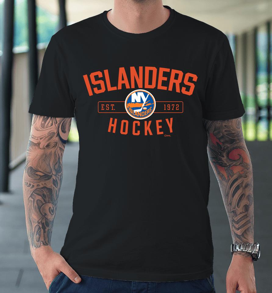 Men's New York Islanders Champion Royal Tri-Blend Premium T-Shirt