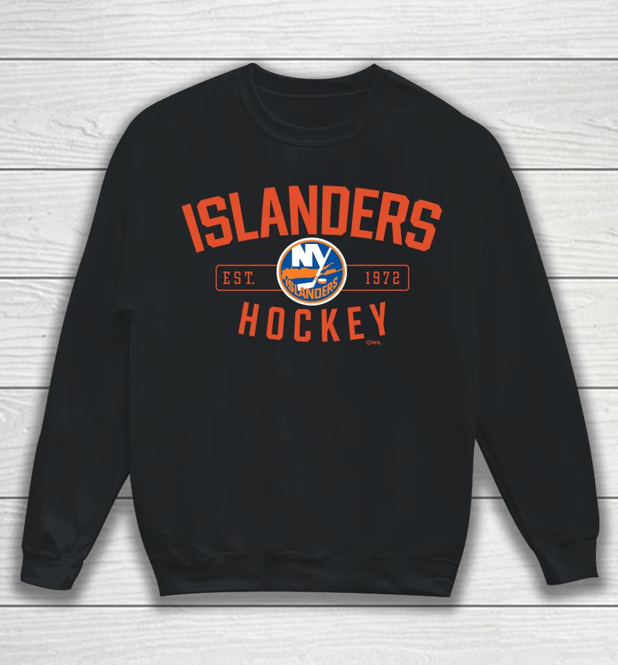 Men's New York Islanders Champion Royal Tri-Blend Sweatshirt