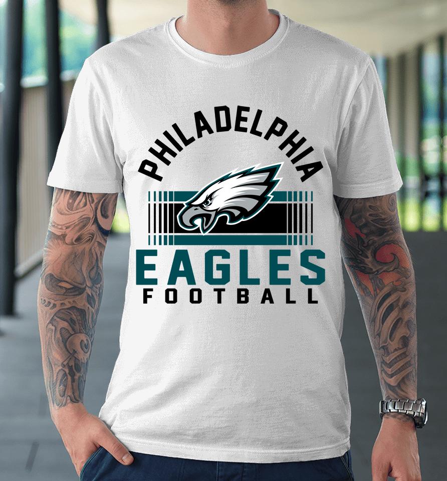 Men's Philadelphia Eagles Starter White Prime Time Premium T-Shirt