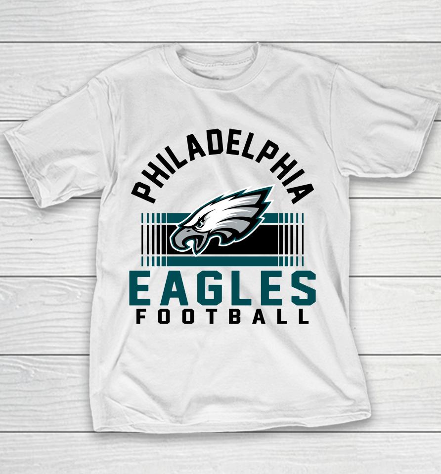 Men's Philadelphia Eagles Starter White Prime Time Youth T-Shirt