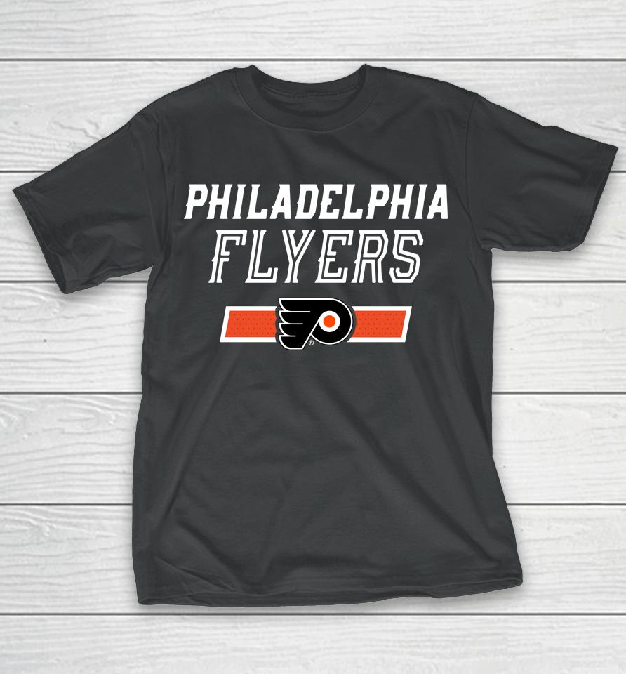 Men's Philadelphia Flyers Levelwear Black Richmond Undisputed T-Shirt