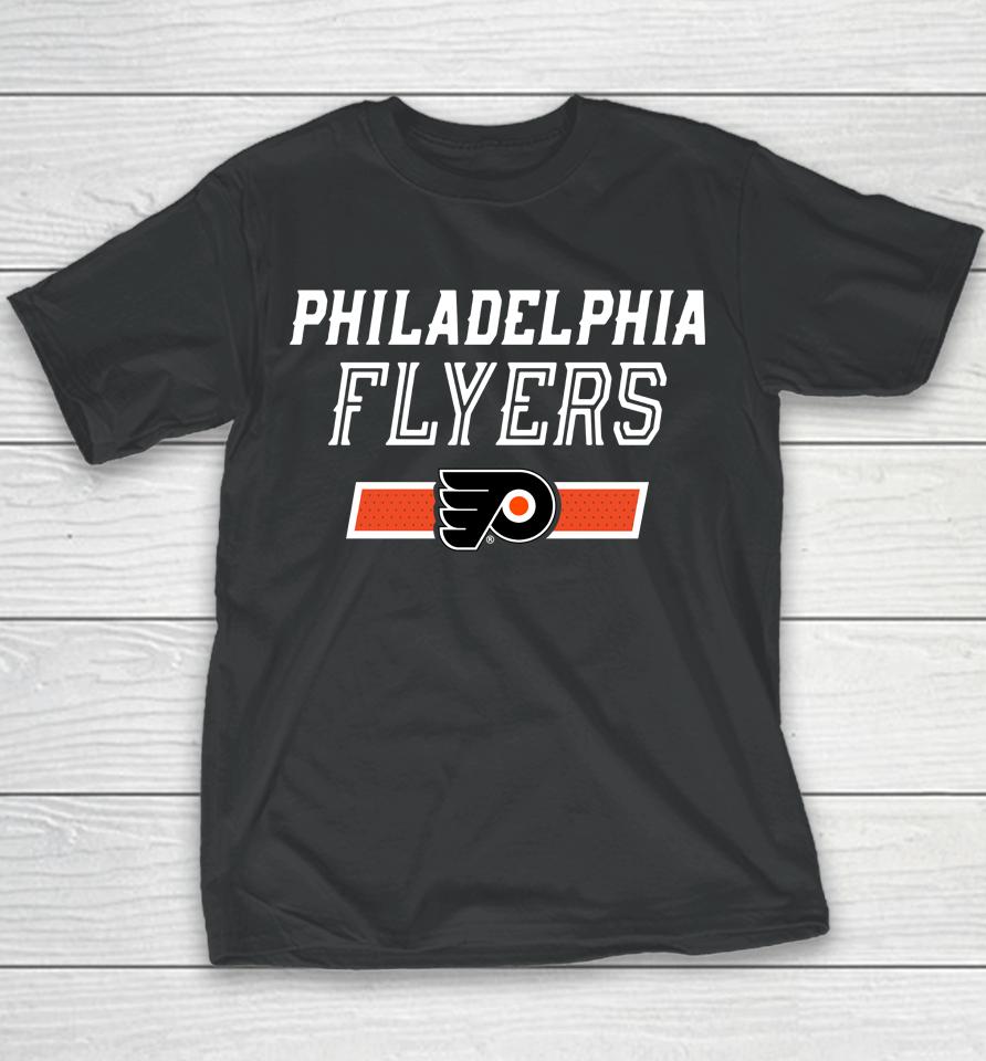 Men's Philadelphia Flyers Levelwear Black Richmond Undisputed Youth T-Shirt