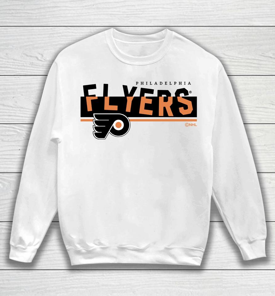 Men's Philadelphia Flyers White Team Jersey Inspired Sweatshirt