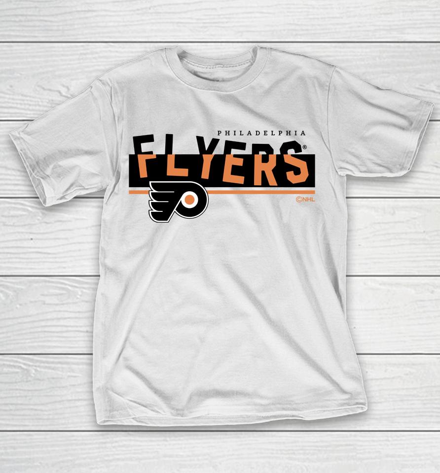 Men's Philadelphia Flyers White Team Jersey Inspired T-Shirt