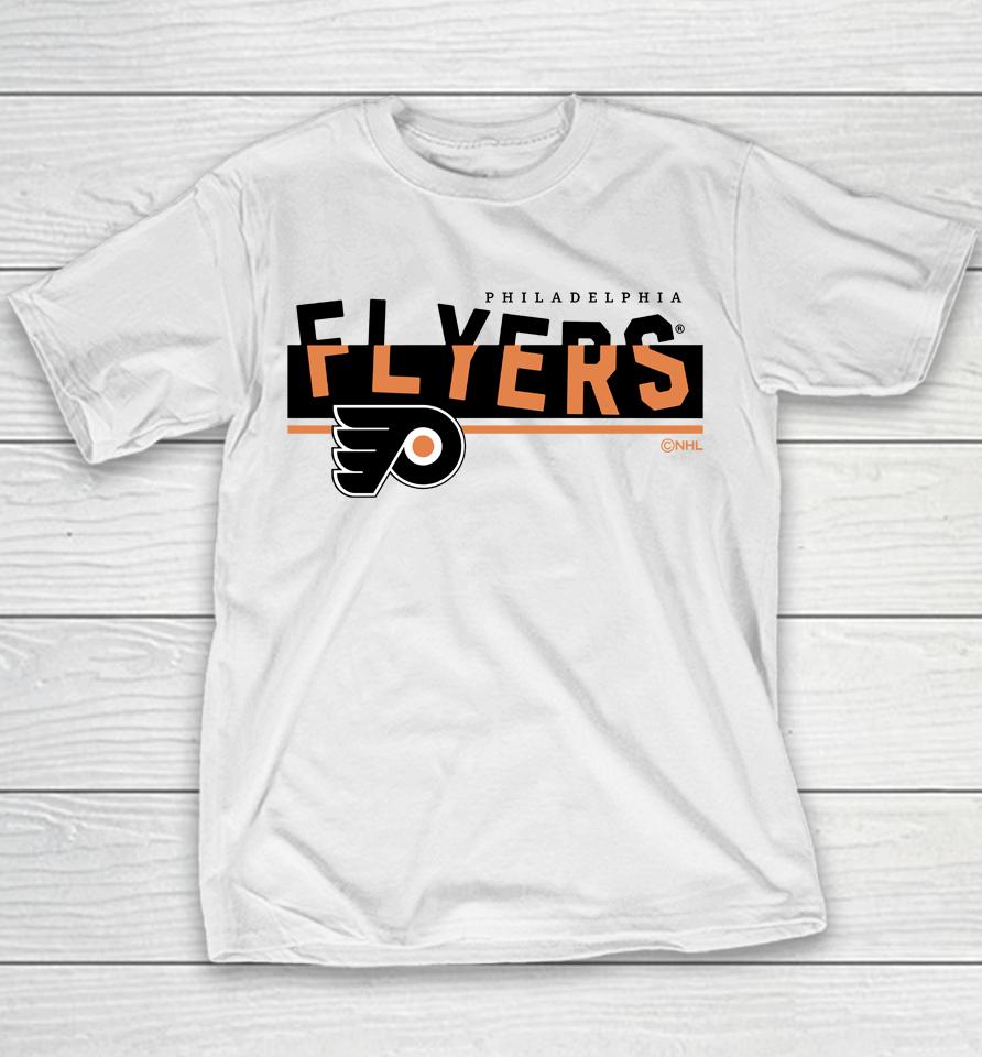 Men's Philadelphia Flyers White Team Jersey Inspired Youth T-Shirt