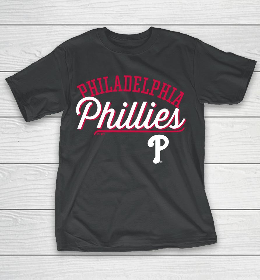 Men's Philadelphia Phillies Fanatics Gray Simplicity T-Shirt