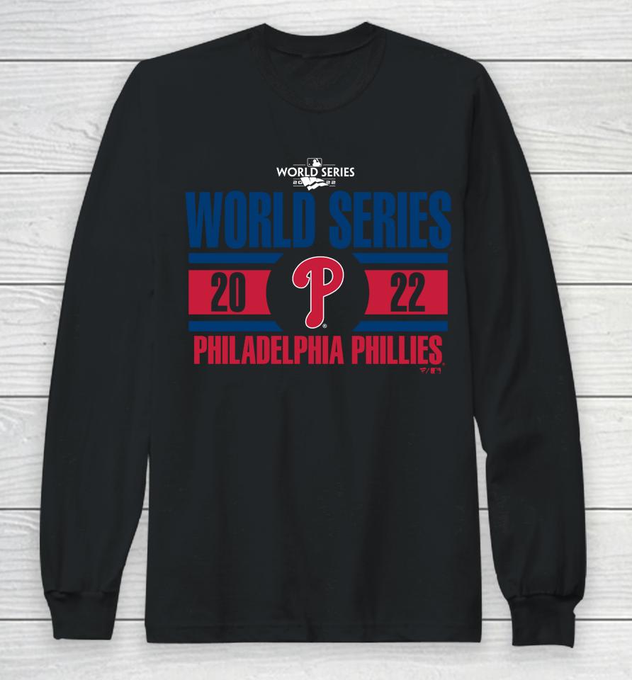 Men's Philadelphia Phillies Officially Licensed World Series 2022 Long Sleeve T-Shirt