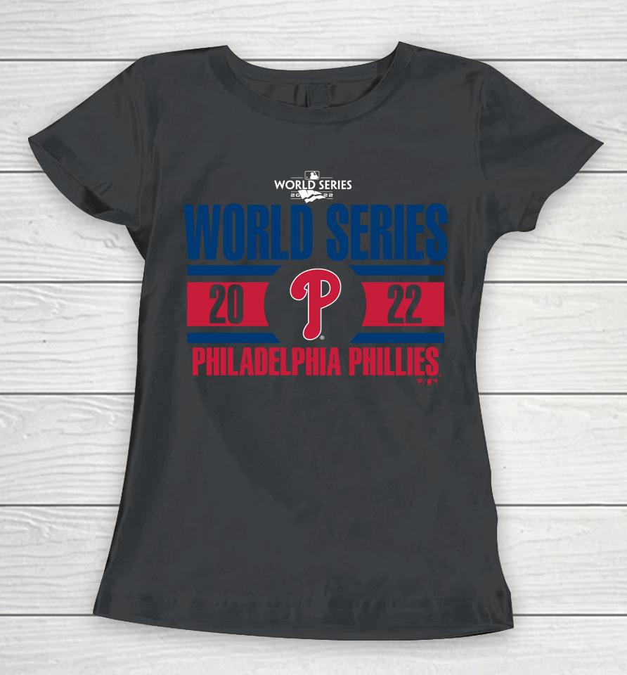 Men's Philadelphia Phillies Officially Licensed World Series 2022 Women T-Shirt