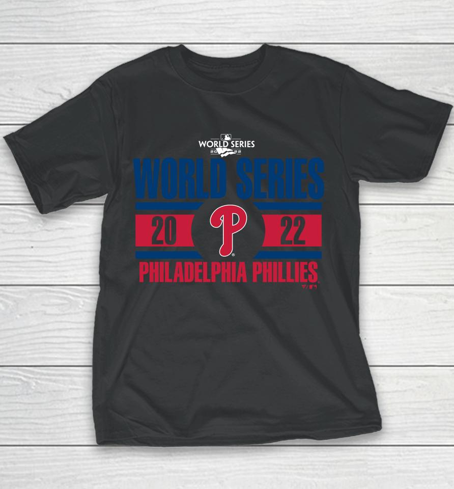 Men's Philadelphia Phillies Officially Licensed World Series 2022 Youth T-Shirt