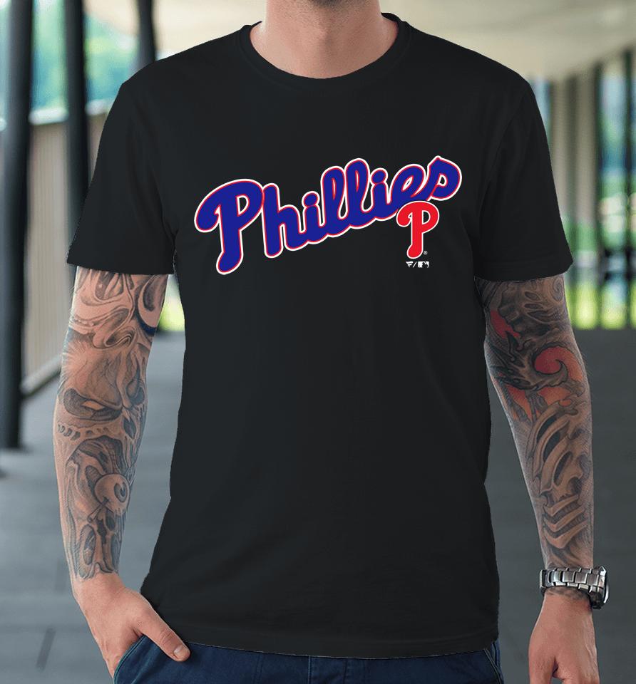 Men's Philadelphia Phillies Royal Team Scoop Premium T-Shirt