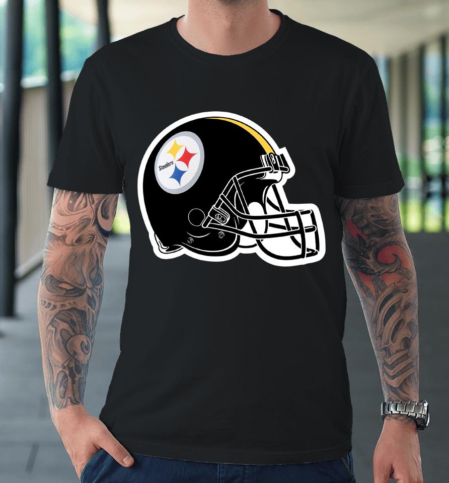 Men's Pittsburgh Steelers Black Classic Premium T-Shirt