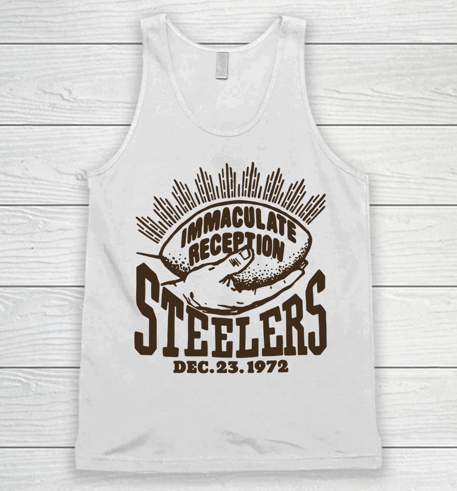 Men's Pittsburgh Steelers Franco Harris Immaculate Reception Unisex Tank Top