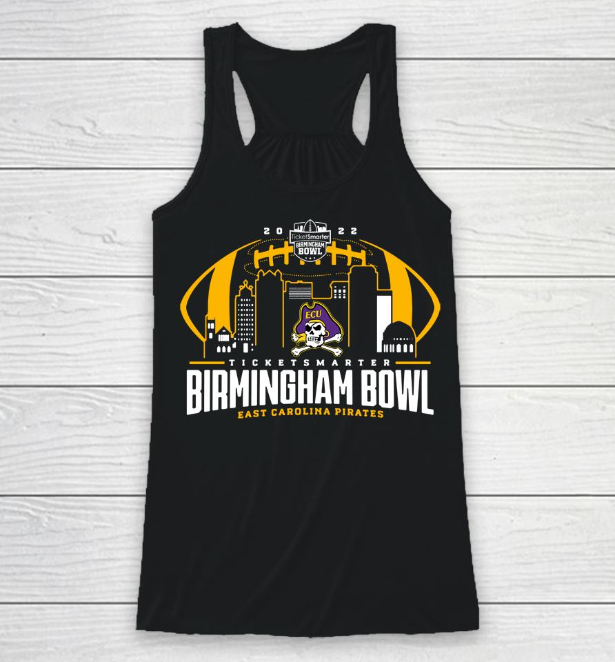 Men's Purple Birmingham Bowl 2022 East Carolina Pirates Playoff Racerback Tank