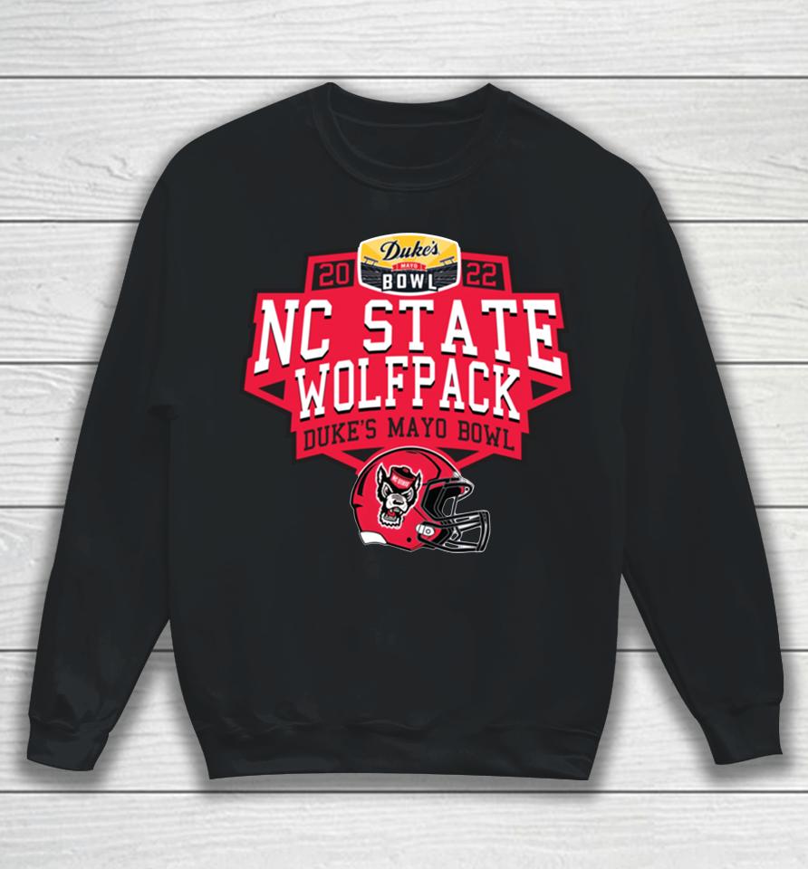 Men's Red Nc State Wolfpack 2022 Duke's Mayo Bowl Sweatshirt