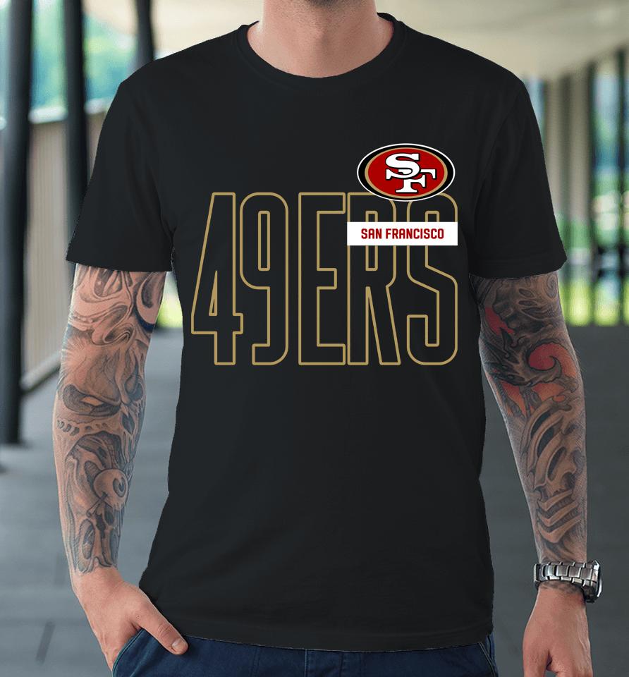 Men's San Francisco 49Ers Scarlet Performance Team 2022 Premium T-Shirt