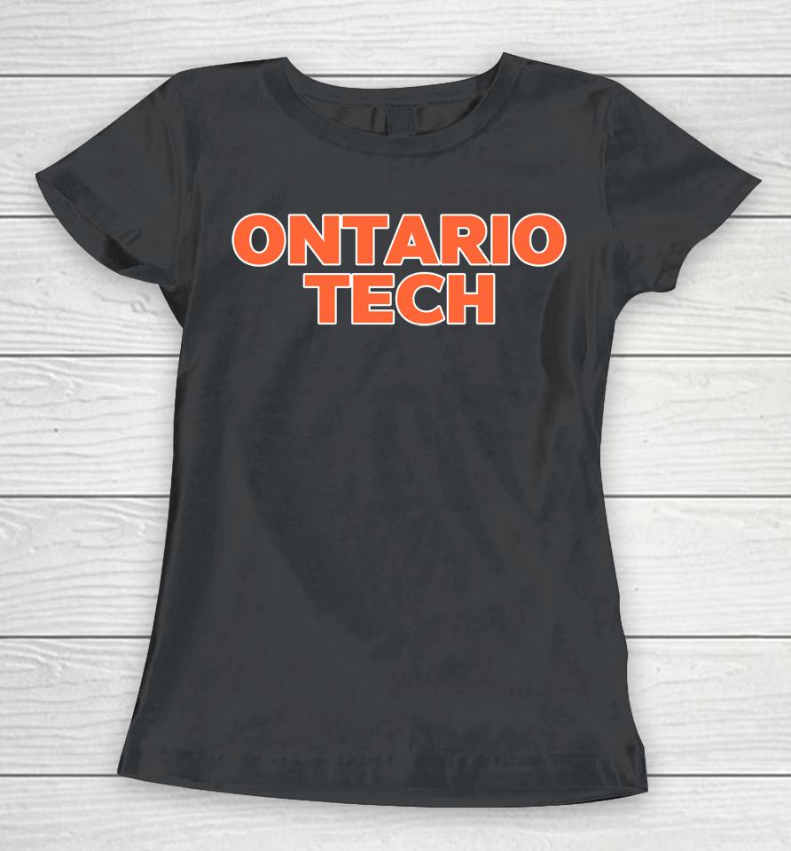 Men's Soccer 2022 Ridgebacks Ontario Tech Women T-Shirt