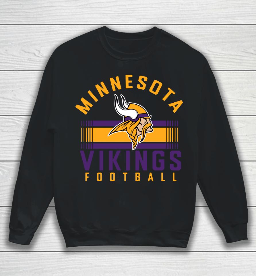 Men's Starter White Minnesota Vikings Prime Time Sweatshirt