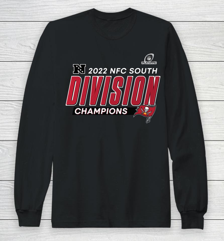 Men's Tampa Bay Buccaneers Fanatics  2022 Nfc South Division Champions Divide And Conquer Long Sleeve T-Shirt