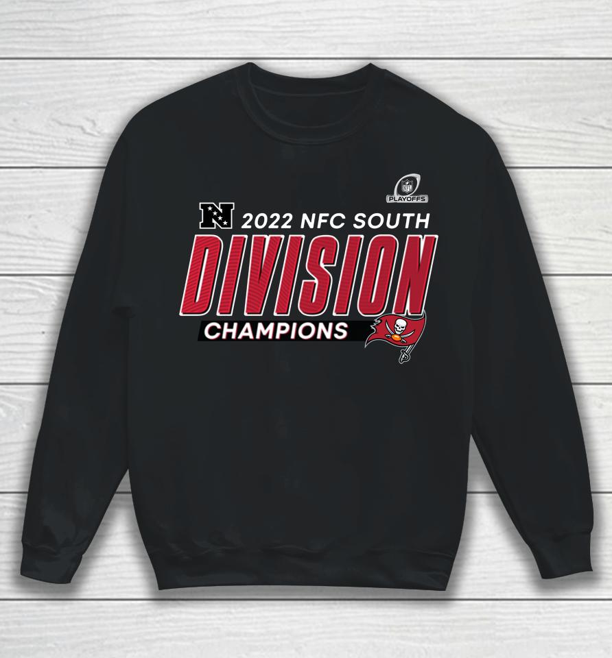 Men's Tampa Bay Buccaneers Fanatics  2022 Nfc South Division Champions Divide And Conquer Sweatshirt