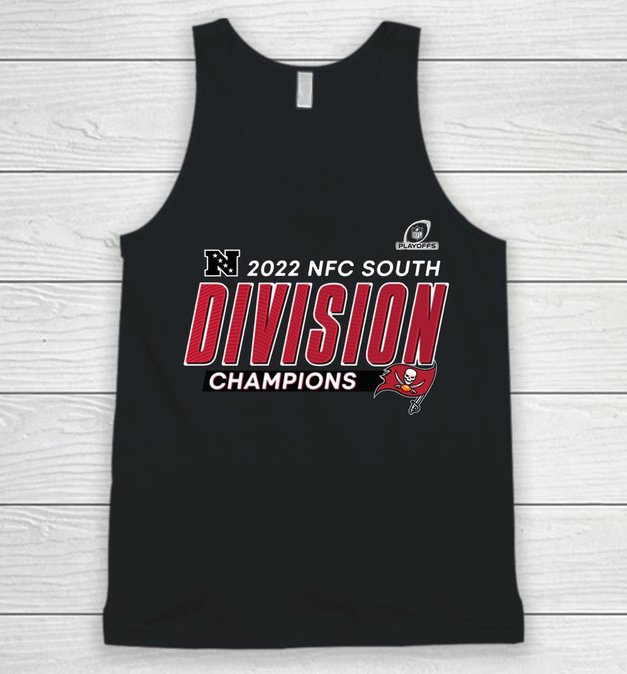 Men's Tampa Bay Buccaneers Fanatics  2022 Nfc South Division Champions Divide And Conquer Unisex Tank Top