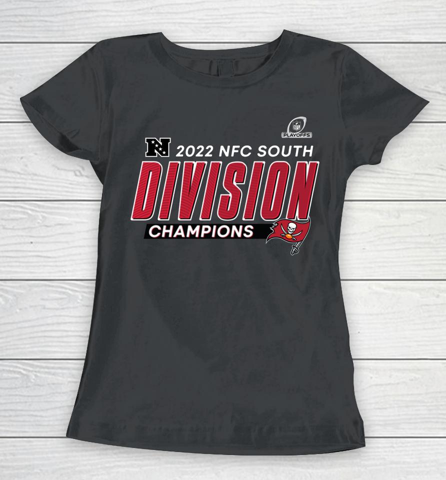 Men's Tampa Bay Buccaneers Fanatics  2022 Nfc South Division Champions Divide And Conquer Women T-Shirt