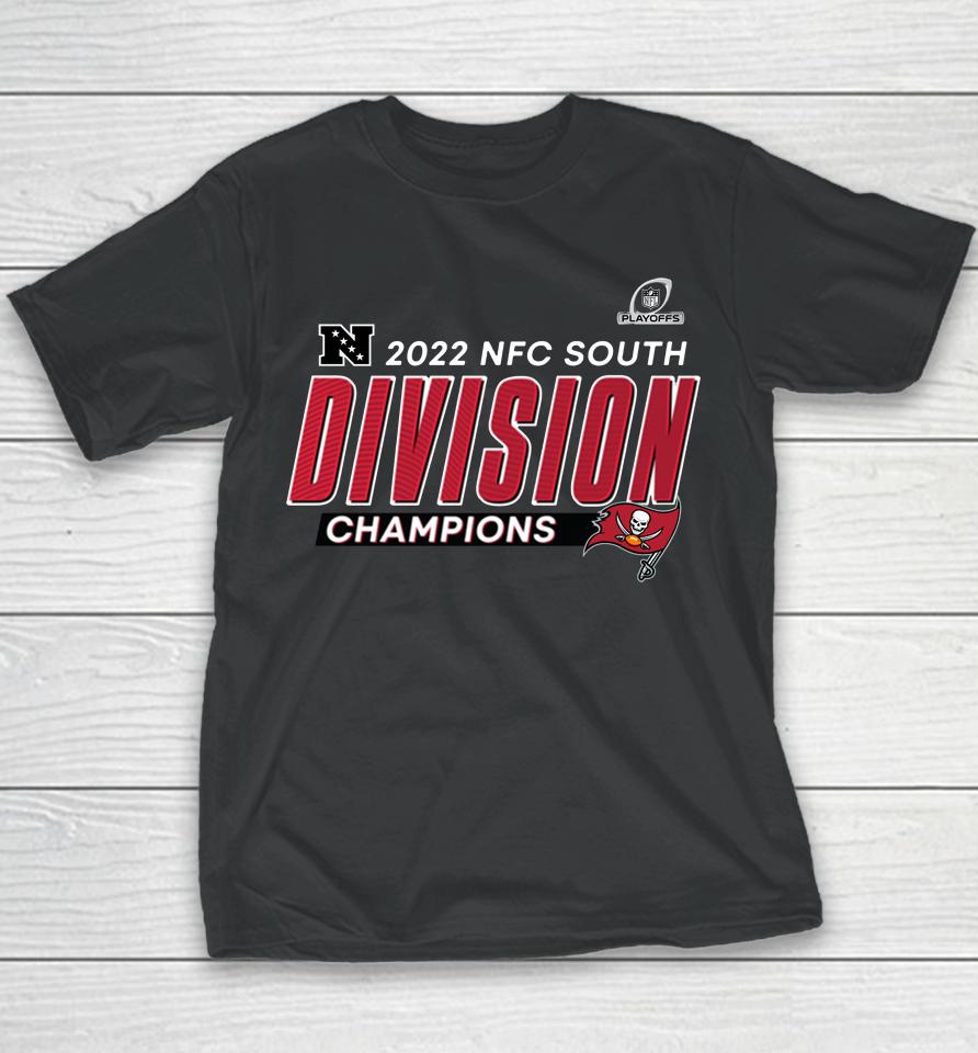 Men's Tampa Bay Buccaneers Fanatics  2022 Nfc South Division Champions Divide And Conquer Youth T-Shirt