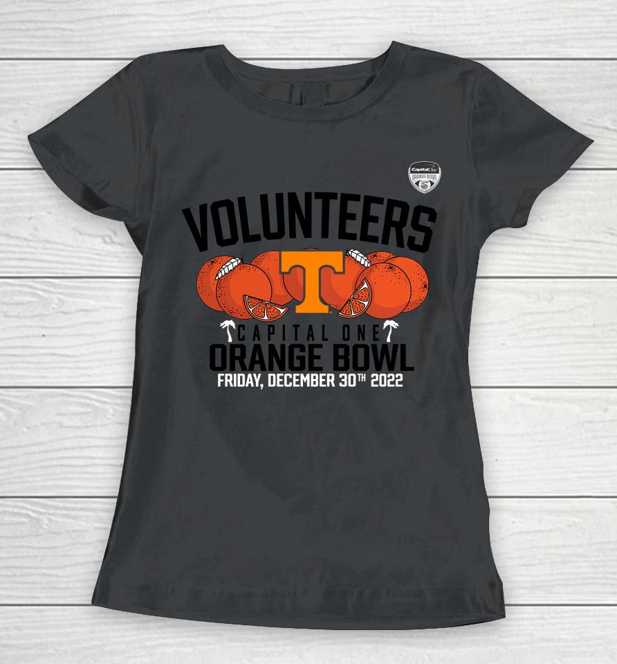 Men's Tennessee Volunteers 2022 Capital One Orange Bowl Women T-Shirt