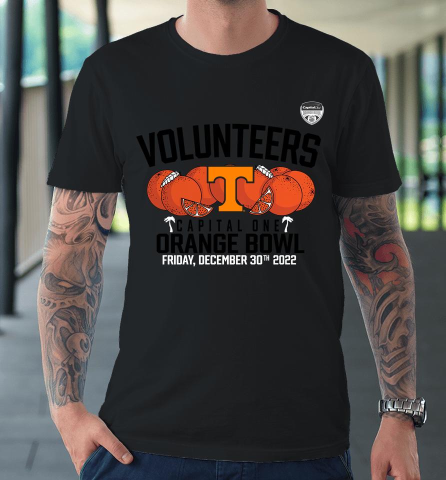 Men's Tennessee Volunteers Capital One Orange Bowl Gameday 2022 Fashion Premium T-Shirt