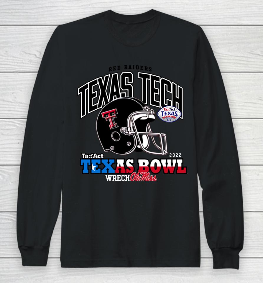 Men's Texas Tech 2022 Texas Bowl Big Bowl Nrg Long Sleeve T-Shirt