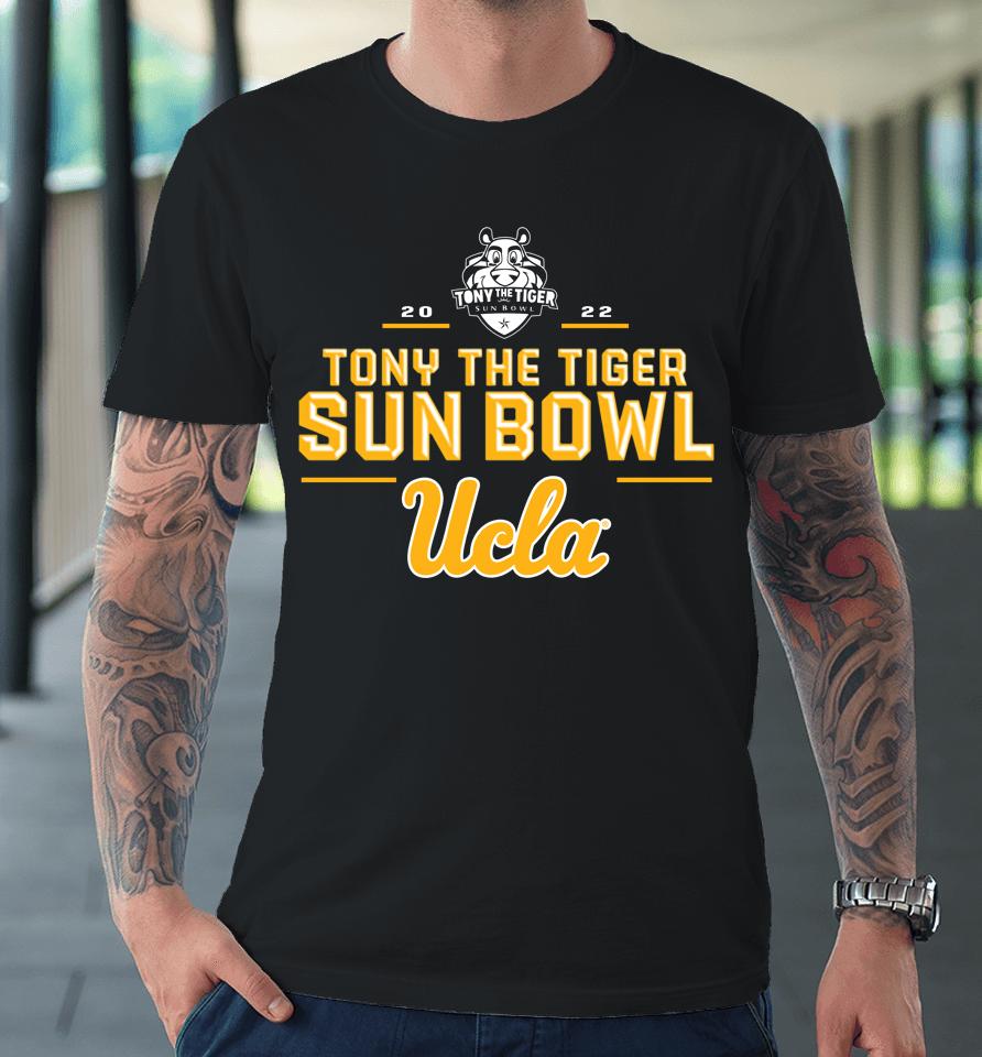 Men's Ucla Tony The Tiger Sunbowl 2022 Sunbowl Shop Premium T-Shirt
