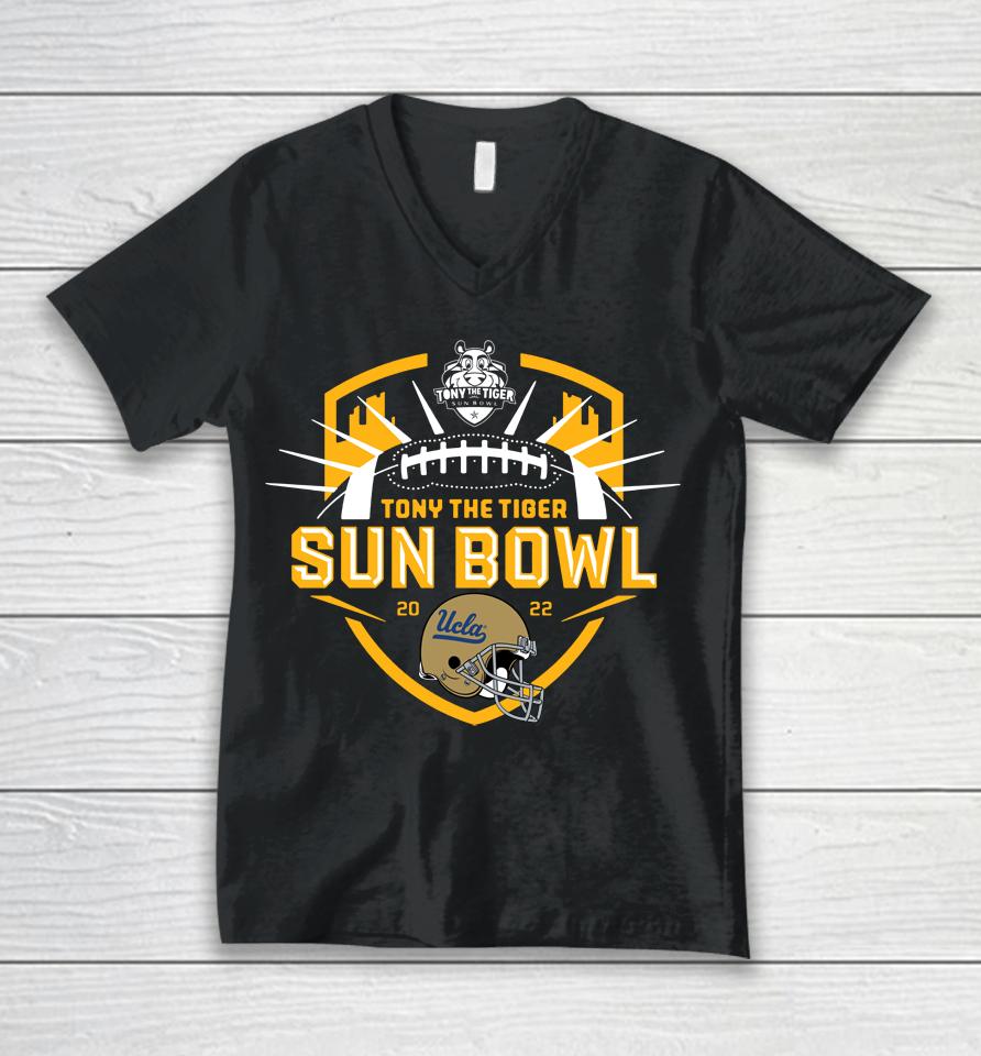 Men's Ulca Sun Bowl Tony The Tiger Football Unisex V-Neck T-Shirt