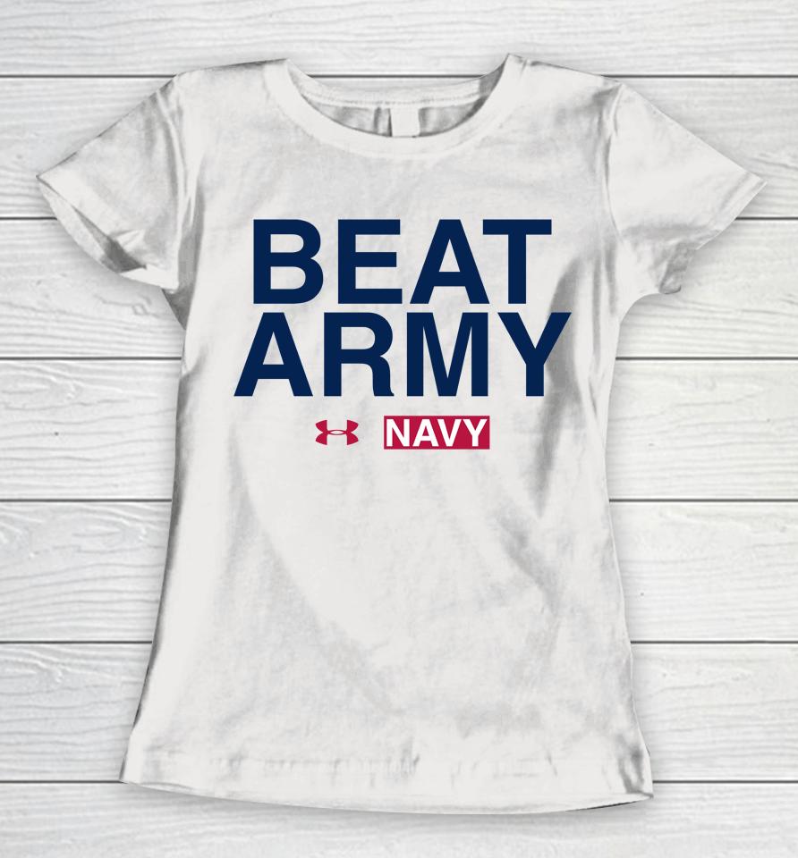 Men's Under Armour Midshipmen 2022 Special Games Beat Army Women T-Shirt