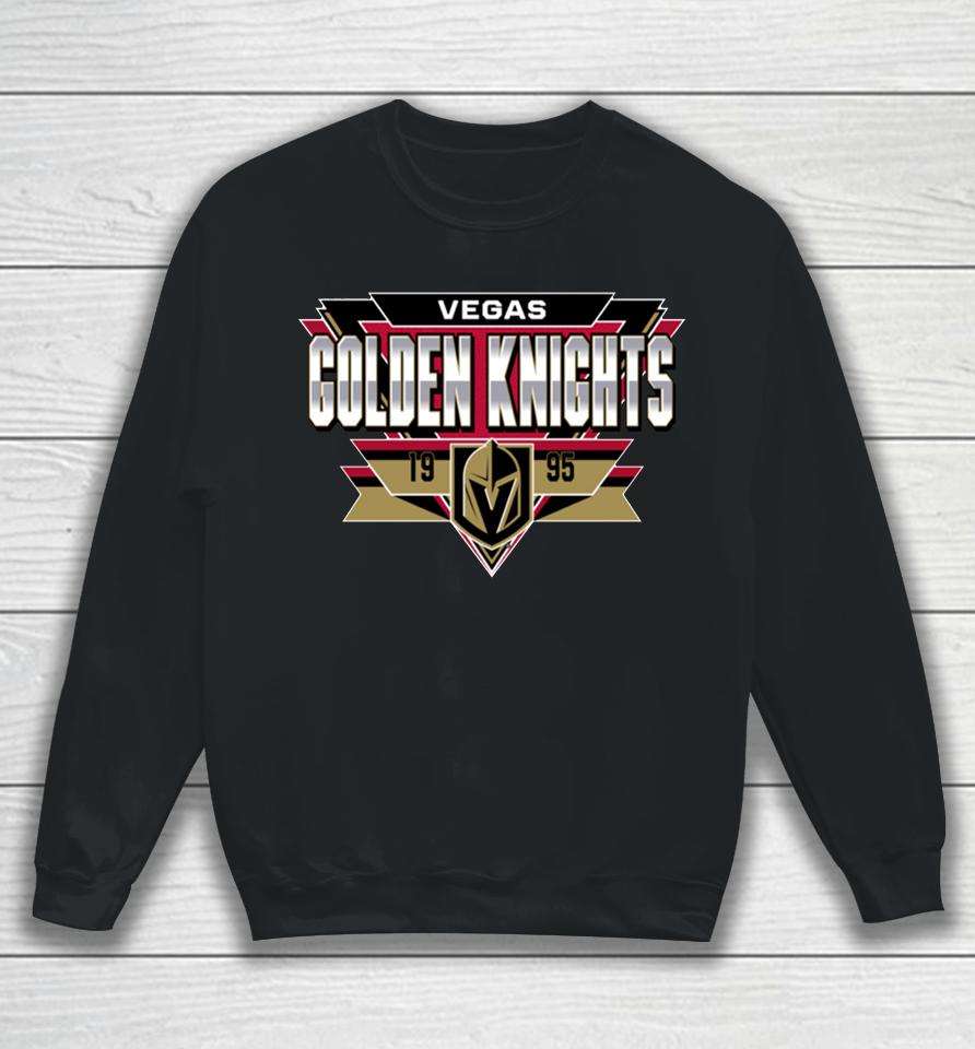 Men's Vegas Golden Knights Black Reverse Retro 20 Fresh Playmaker Sweatshirt