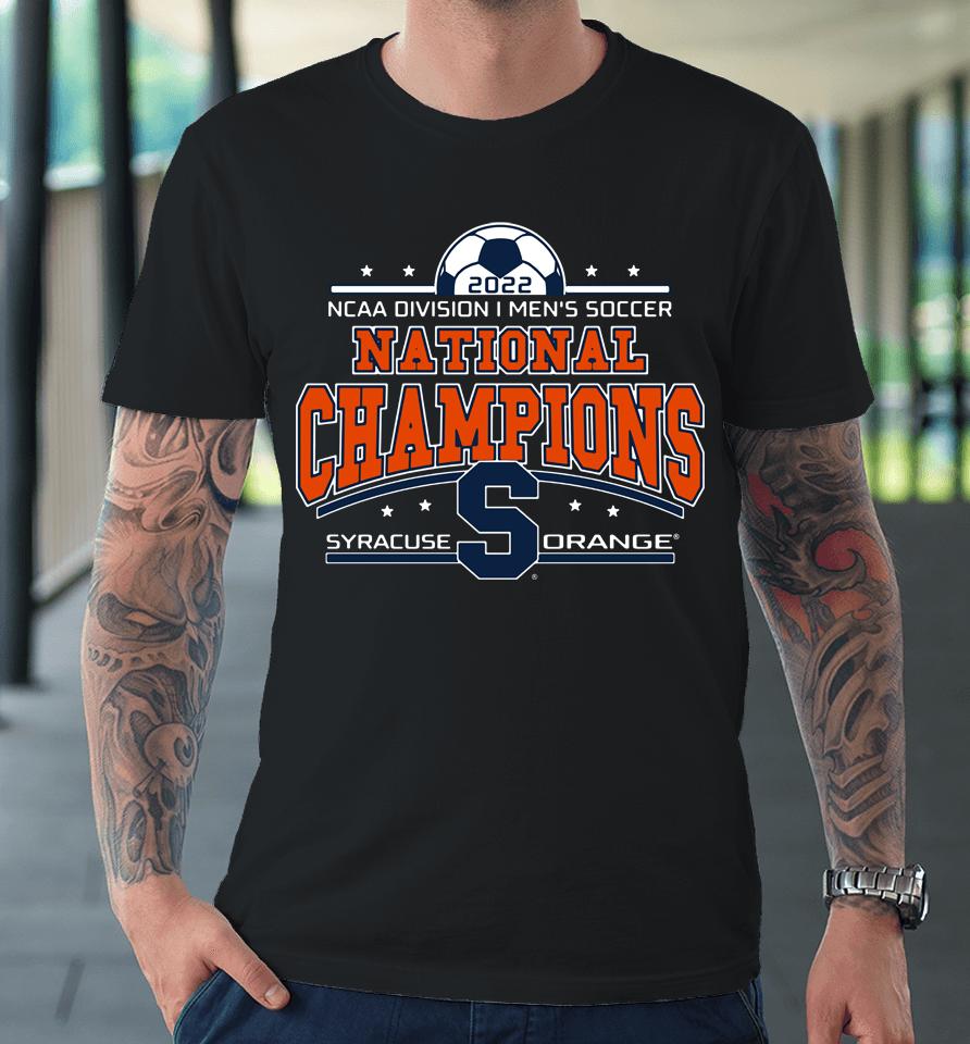 Men's Victory Syracuse Soccer 2022 National Champions Premium T-Shirt
