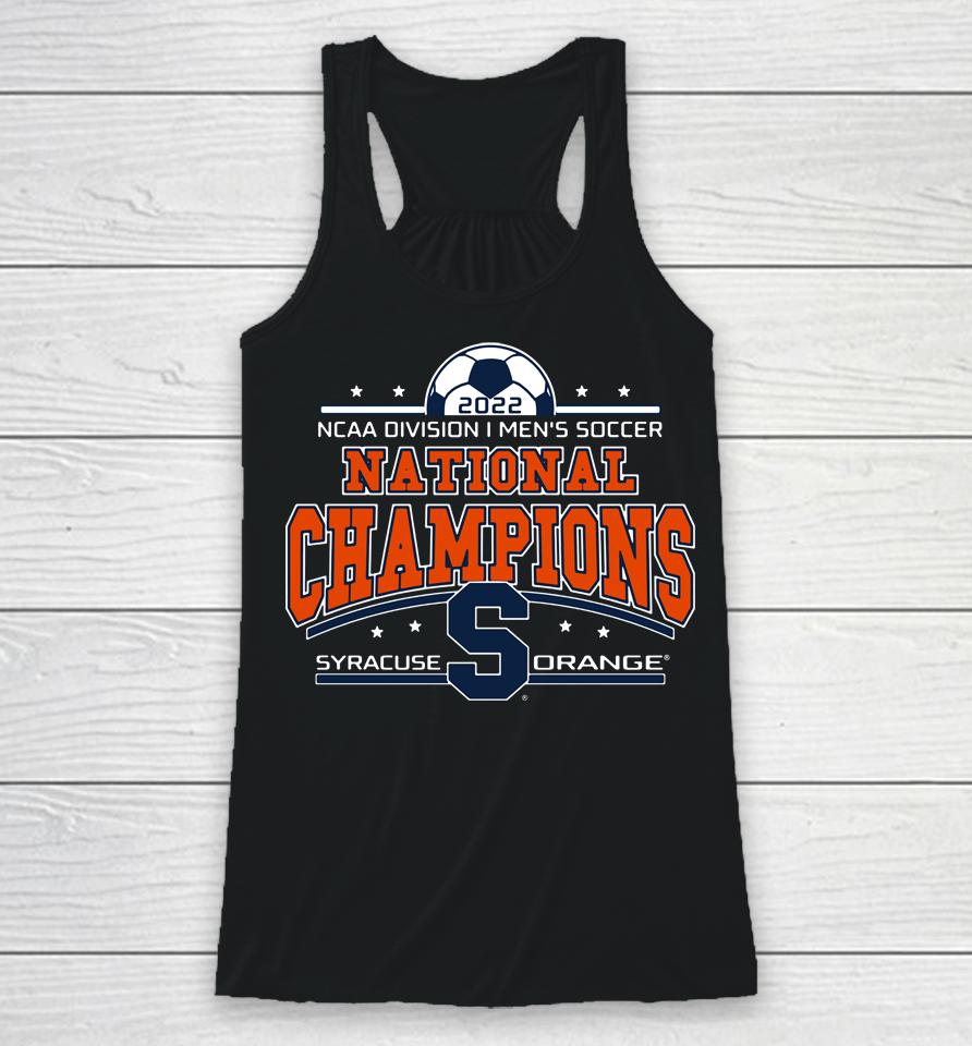 Men's Victory Syracuse Soccer 2022 National Champions Racerback Tank