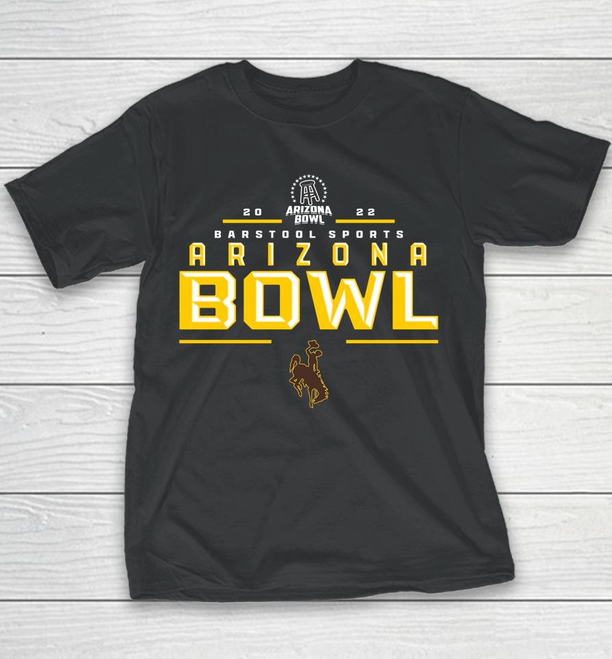 Men's Wyoming Arizona Bowl Playoff 2022 Ncaa Youth T-Shirt